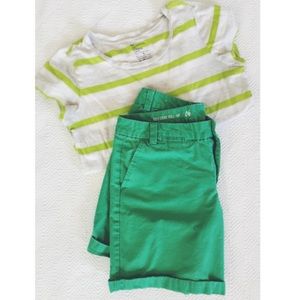 GAP Boyfriend Roll-Up Shorts